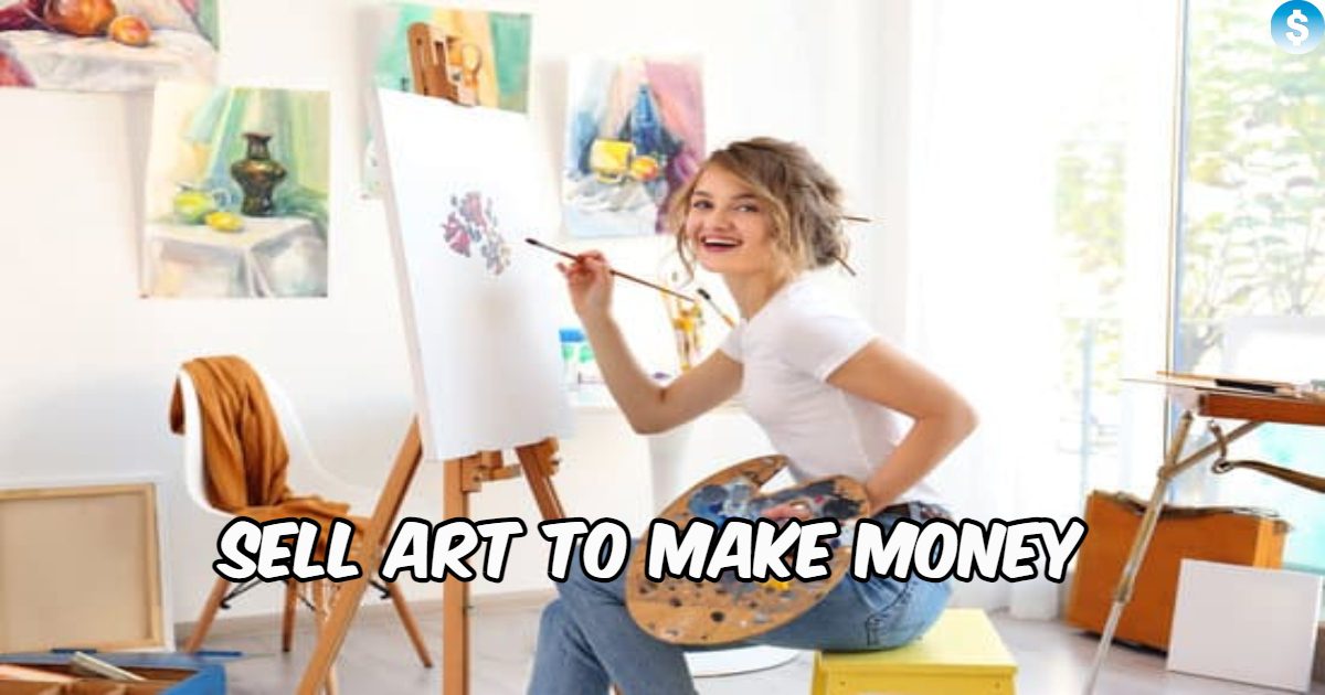 Sell art to make money